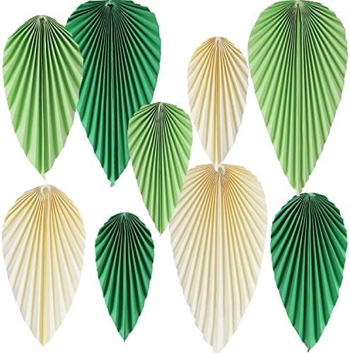 Easy Joy Paper Leaves Wall Decor Set of 9