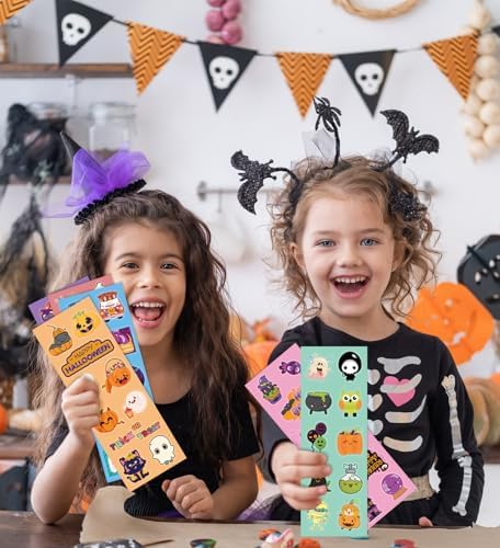 Halloween Stickers for Kids - 400PCS 40 Sheets Party Decorations