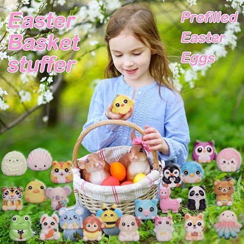 24 PCS Squishies for Kids - Party Favors and Classroom Rewards