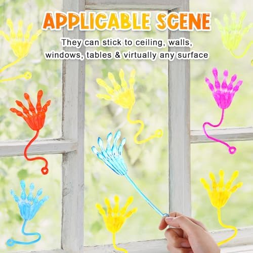 Shappy 300 Pcs Halloween Sticky Hands Party Favors
