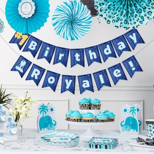 Video Game Theme Birthday Banner Victory Royale