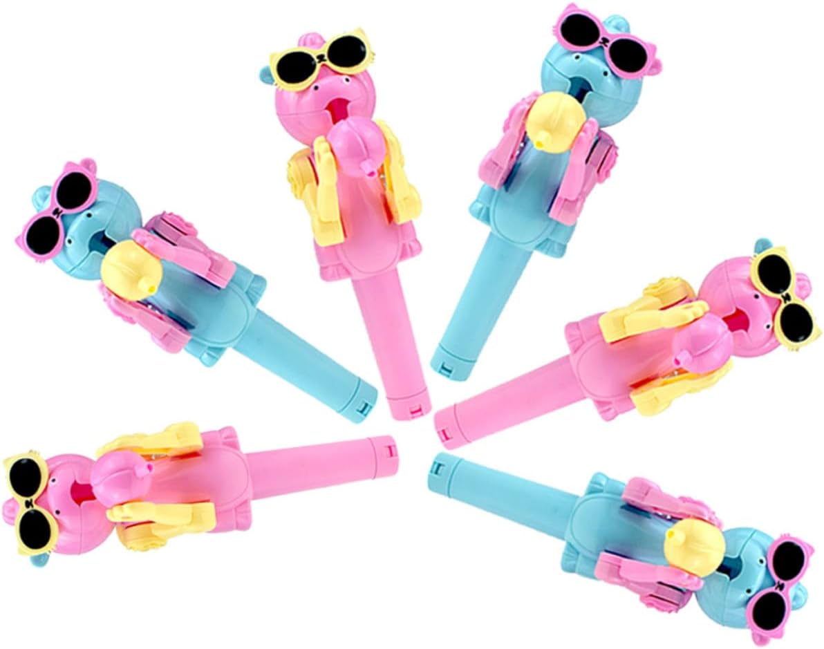 Milisten 6pcs Cartoon Robot Lollipop Holder