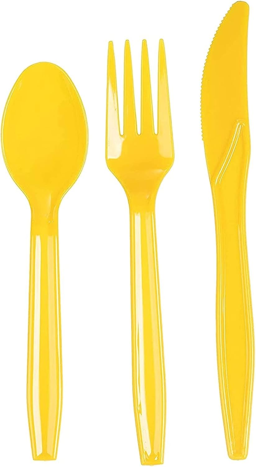 BLUE PANDA 144 Piece Fiesta Dinnerware Set Serves 24
