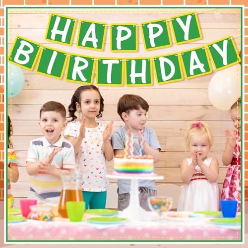 Breling Friends Birthday Banner Street Theme Decor