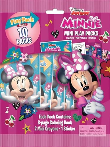Minnie Mouse Play Pack 10-Pack Disney Party Favors
