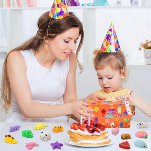120 Pack Squishy Toys for Kids and Adults