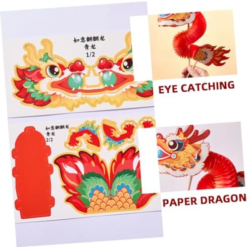 BCOATH Chinese Dragon DIY Craft Kit for Kids