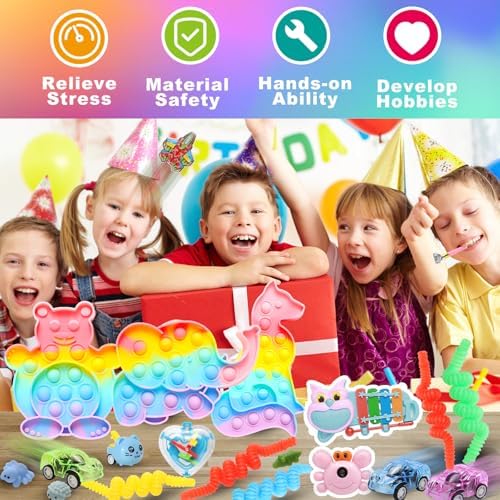 120 Pcs Fidget Toy Pack for Kids and Adults