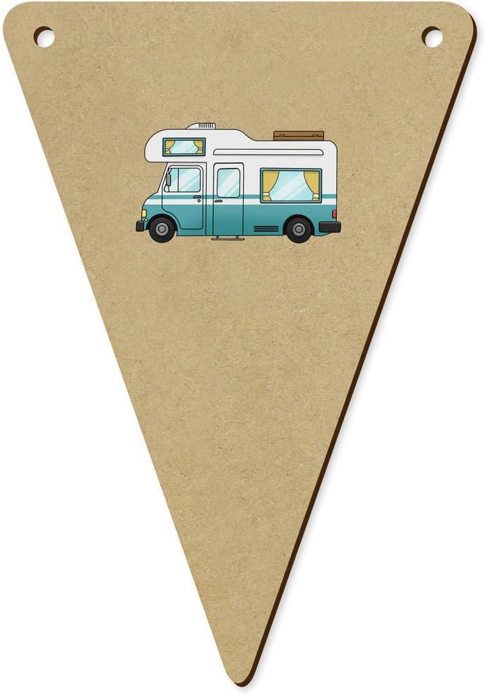 5 Pack Motorhome Wooden Bunting Flags BN00089173