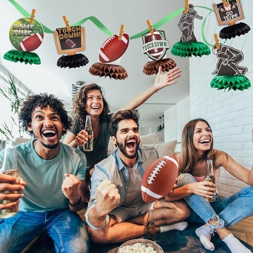 Football Party Table Decorations 10-Pack