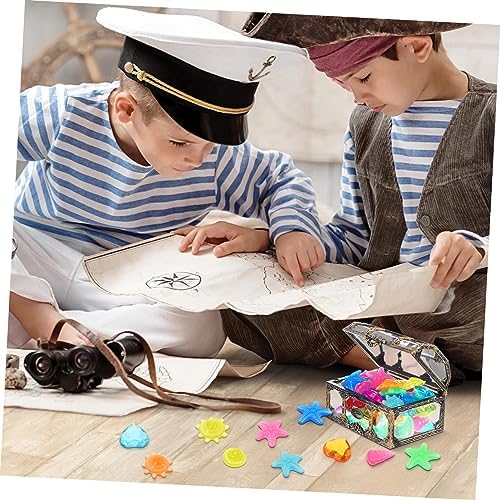 GALPADA Pirate Diving Gem Treasure Chest for Pool