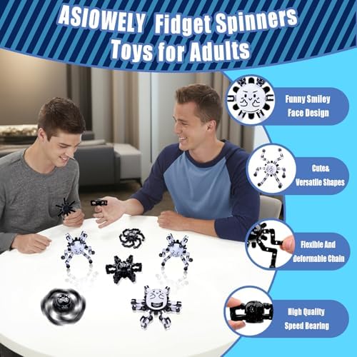 Transformable Fidget Spinners for Adults and Kids