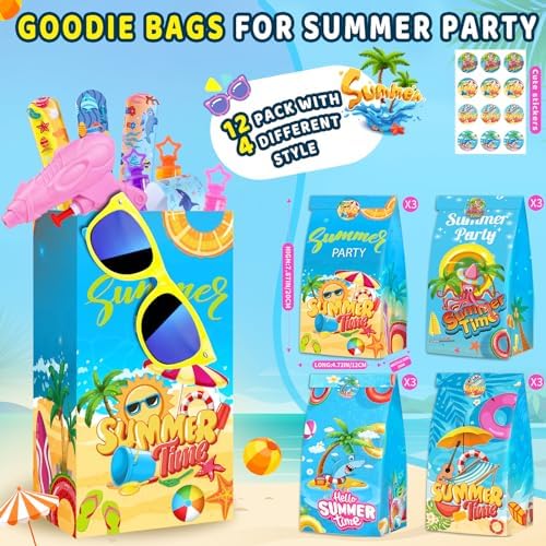 Pool Party Favors for Kids 132PCS Summer Beach Toys