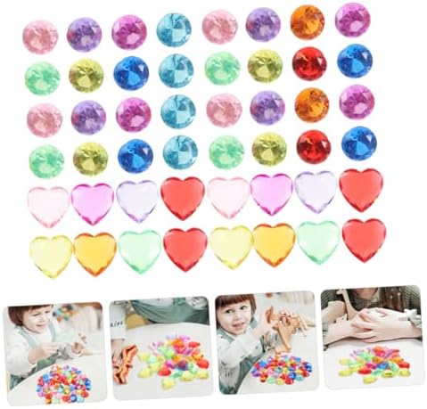 Princess Castle Treasure Chest Plastic Gem Set for Kids