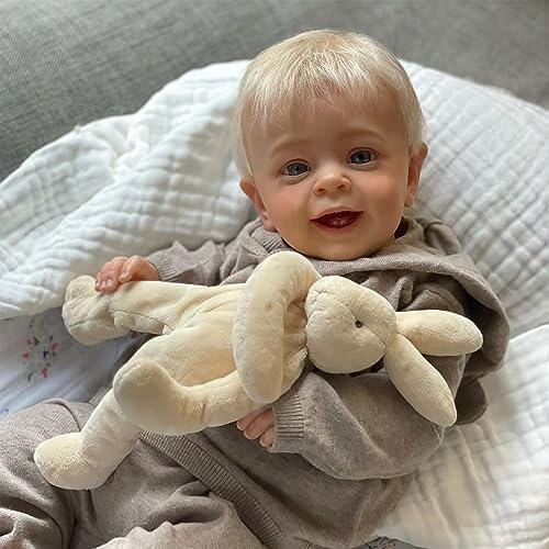 Lifelike Reborn Baby Doll Boy 24 Inch Realistic Silicone Toy
