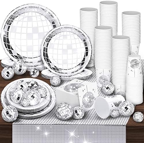 25 Set 70s 80s Disco Party Supplies Set