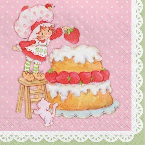 Unique Strawberry Shortcake Berry Princess Party Supplies Bundle