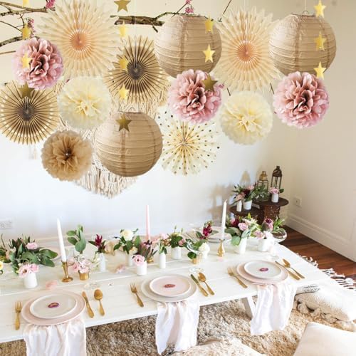 Pink Champagne Party Decorations Kit