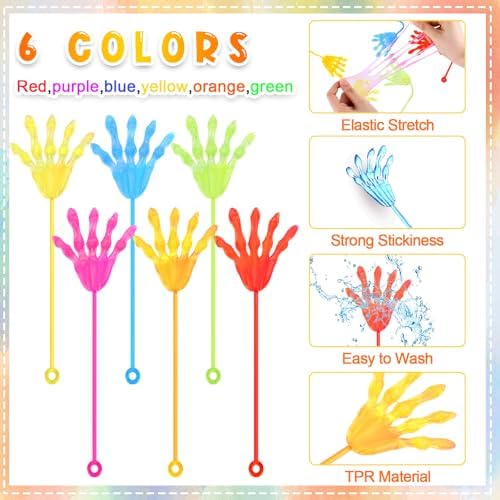 Shappy 300 Pcs Halloween Sticky Hands Party Favors