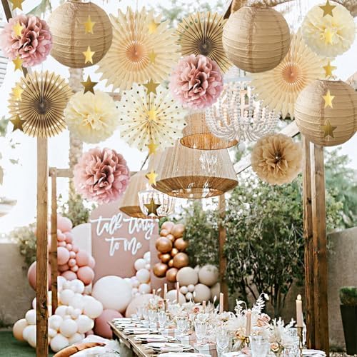 Pink Champagne Party Decorations Kit