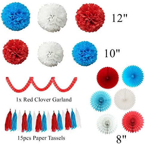 InBy Dr Seuss Cat in the Hat Decor Kit 28PCS