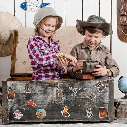 AerWo 168PCS Horse Party Favors Set - Cowboy Decorations