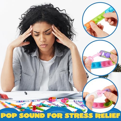 JOYIN Pop Fidget Toys 25 Pack for Kids and Adults