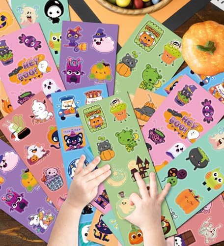 Halloween Stickers for Kids - 400PCS 40 Sheets Party Decorations