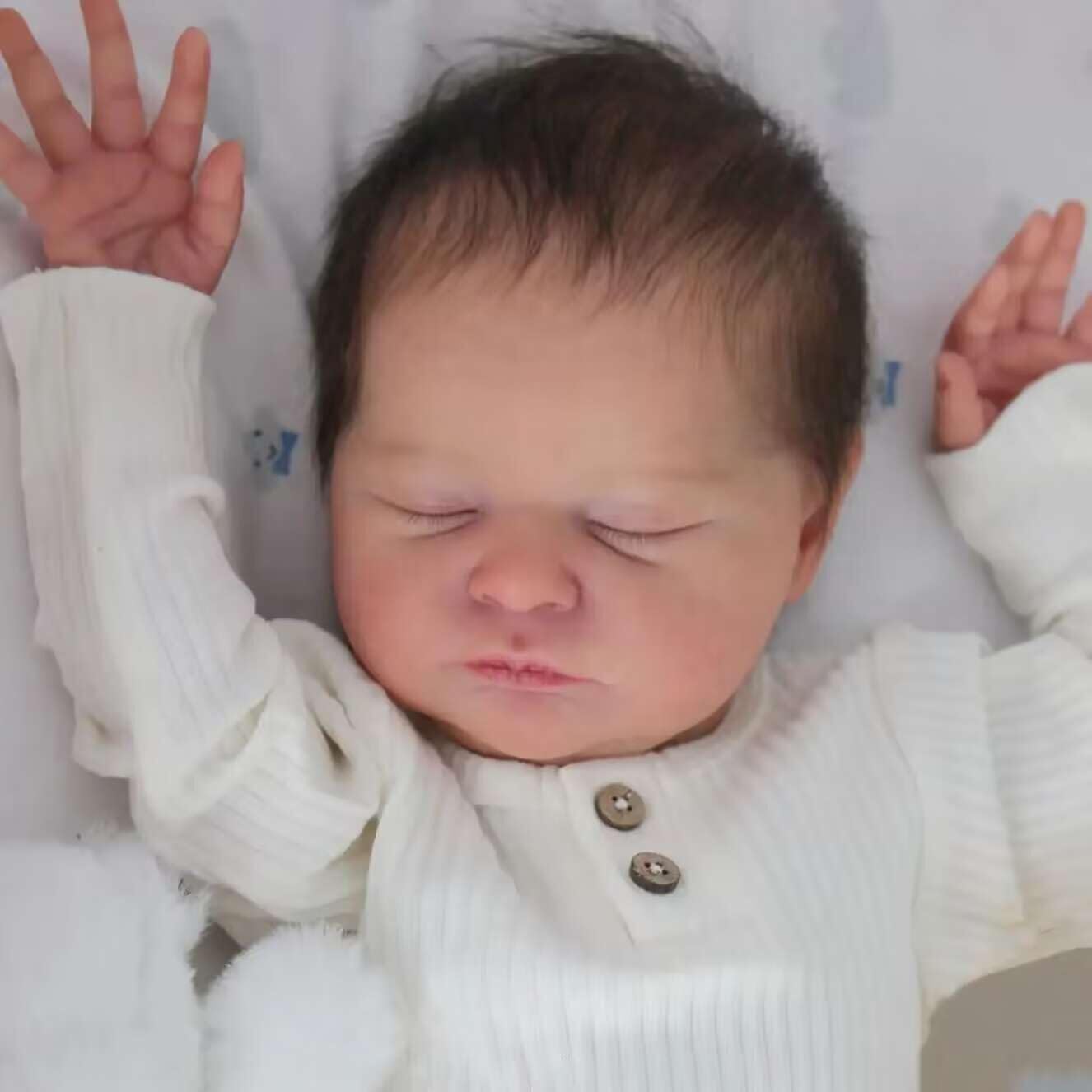 RXDOLL 20 Inch Realistic Reborn Baby Girl Doll