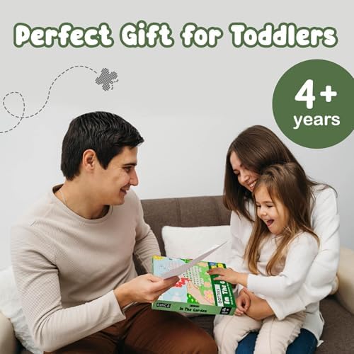 BINCA Dotties Dot Art Kit with 1500 Stickers for Kids 4-8
