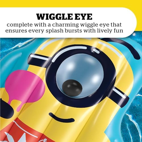 BigMouth Giant Minions Pool Raft - Summer Fun Water Toy