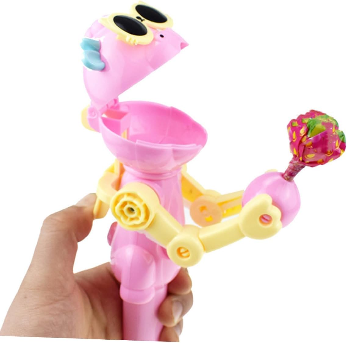 Milisten 6pcs Cartoon Robot Lollipop Holder