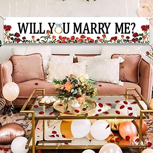 Proposal Banner Will You Marry Me 6ft