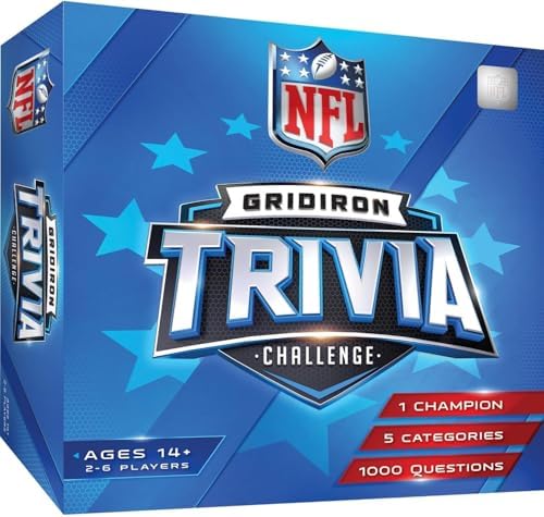 Masterpieces NFL Gridiron Trivia Challenge Board Game