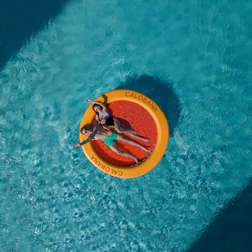 CALOBANA Inflatable Water Hammock Platform for Pool Lake Beach Party