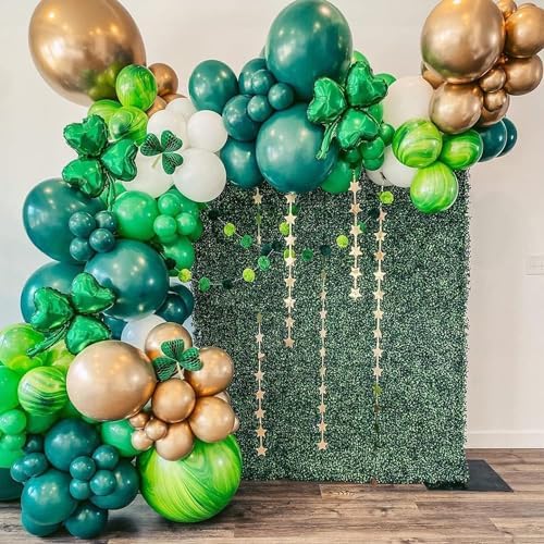 Zesliwy 100pc 12 Inch Green Latex Balloons Set