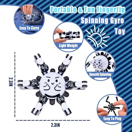 Transformable Fidget Spinners for Adults and Kids