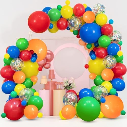 Rainbow Balloon Garland Arch Kit for Parties