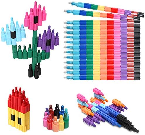 Stacking Crayons 15 Pc Set for Kids