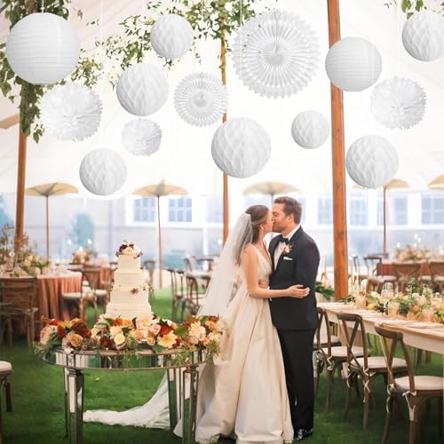 Easy Joy White Party Decoration Kit