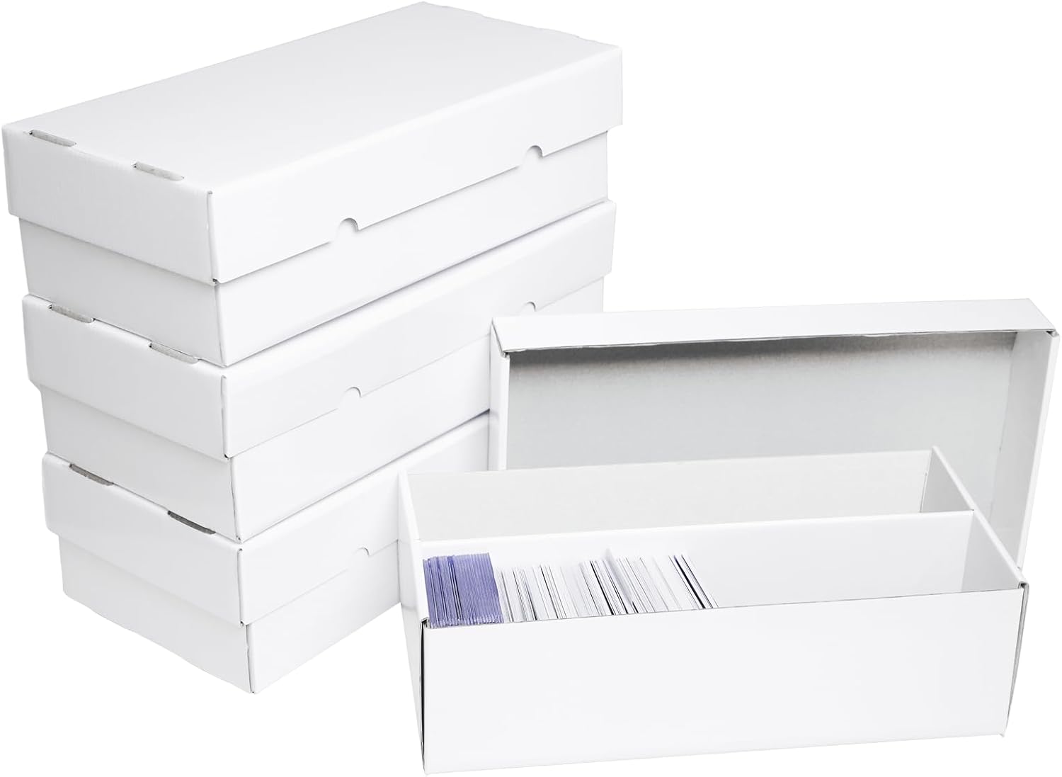 NUMINA 4 Pack 1600 Card Storage Box for Collectible Cards