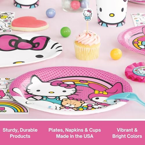 Hello Kitty Birthday Decorations for 16 Guests