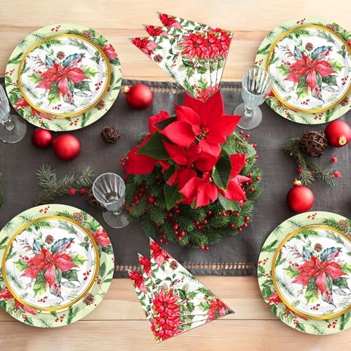 116 Pcs Christmas Leaves Party Decorations Set