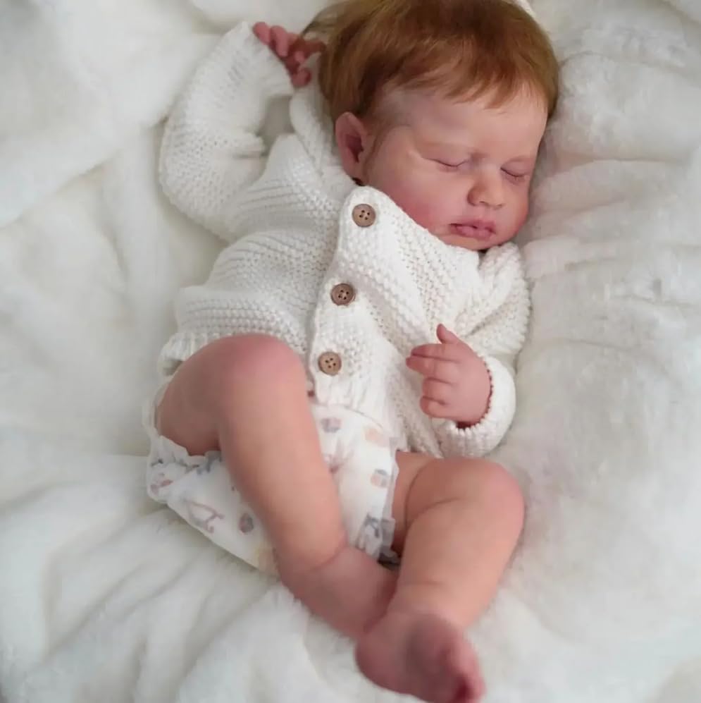 RXDOLL Realistic 20 Inch Newborn Baby Girl Doll