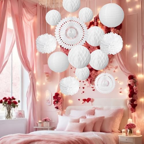 Easy Joy White Party Decoration Kit