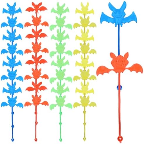 FRCOLOR 60pcs Stretchy Bats for Kids