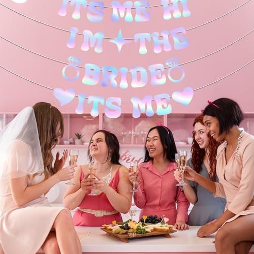 Pre-Strung Glitter Bachelorette Party Decorations