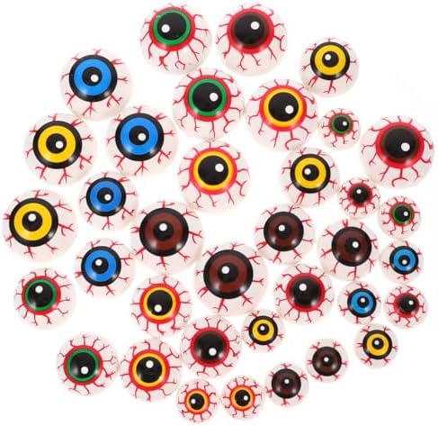 GLEAVI 36pcs Halloween Fake Eyeballs