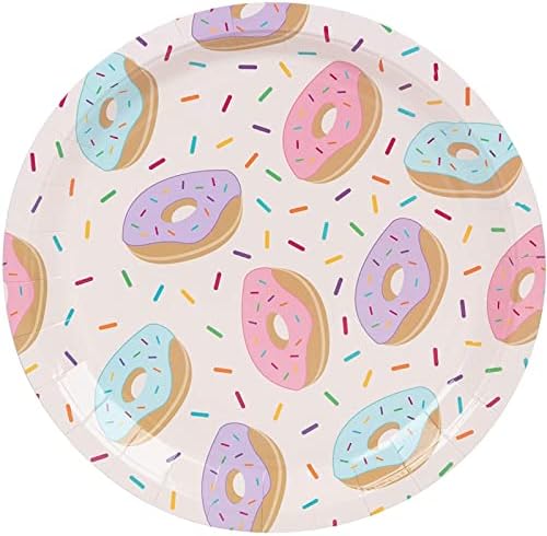 144 Piece Donut Themed Party Supplies for 24 Guests