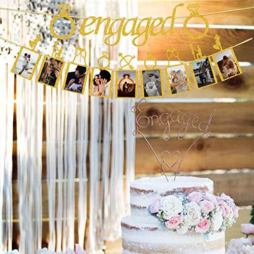 Romantic Wedding Decor Banners with Photo Frames